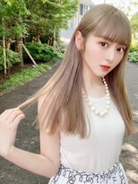 コア 表参道(COA)&nbsp;レイヤーカット/ウエットヘア/オリーブベージュ/表参道/表参道駅