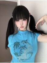 アマンドール(Aman D'or) パッツンワンホンヘア