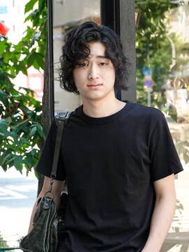 ロロネー 天満(Lolonois) men's curly bob （カーリーボブ）