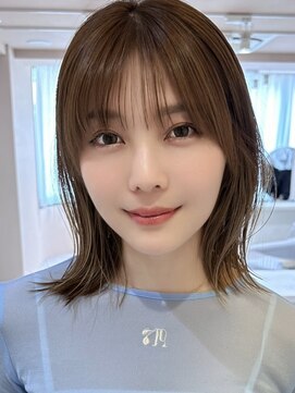 サンド クリア 横浜本店(sand clear) ボブディオリーブベージュ髪質改善縮毛矯正フェイスレイヤー