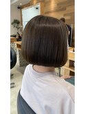 #手入れが簡単！！大人女性のナチュラルボブ