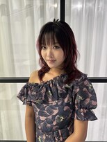 ヴァイス 新宿店(VAICE)&nbsp;ボルドーカラー×ウルフハイレイヤー