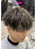 緩めツイストスパイラルパーマ◎