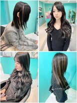 ユー イケブクロ(u Ikebukuro)&nbsp;まるちぷるエクステ/ハイライト/インナーカラー/ブリーチレス