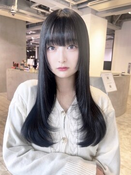 アルバム 池袋(ALBUM) ロング顔周りレイヤーおくれ毛美髪_ba510151