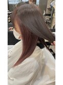 大人気！！！ピンクインナーカラー【ウルフカット/大村】