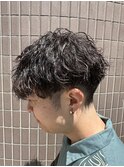 ニュアンスパーマ/ベリーショート/韓国マッシュ/松戸駅/men's