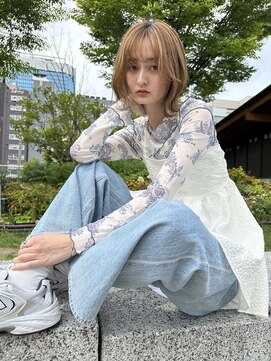 アヴァンスクロス あべのルシアス店(AVANCE.CROSS) ライトベージュカラー