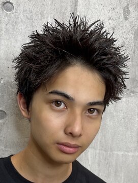 ネクストネオ 静岡(NEXT NEO) NEXTNEO壮真/メンズ/短髪/スパイキーショート/ブルーブラック