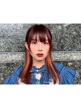 【小顔BOB＆デザインカラー / sizuk】◆優れた技術とセンスで、肌馴染みの良い"似合う"ハイトーンに◆