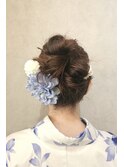 浴衣アレンジ