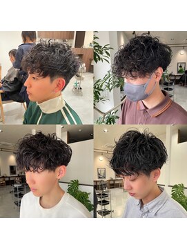 エミュ(emu.) 奈良で大人男子に人気のショートパーマ