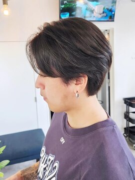 エイス 梅田 中津(Ace) センターパート 曲がる縮毛矯正