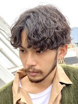 エリマ 横浜西口(elima) 横浜西口波巻きスパイラルパーマサーフカールメンズカット