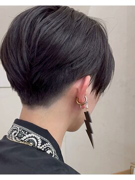 シャロン(SHARON) 【SHARON】刈り上げショート×ダークグレー