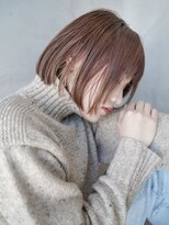 ギークス(GEEKS)&nbsp;【GEEKS渋谷】ボブレイヤー/ココアブラウン/冬カラー/伸ばしかけ