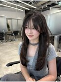 ミディアムレイヤー/大阪/梅田/茶屋町/マンツーマン/韓国/艶髪