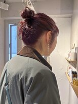 ラミエ バイ メルト 吉祥寺(lamie by melt) 小川/ブリーチなしwカラーピンクラベンダーパーマアレンジ吉祥寺