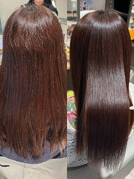 ユナイテッドビューティーウェストコースト(UNITED BEAUTY WEST COAST) 【ビフォーアフターあり】縮毛矯正/髪質改善/うるツヤストレート