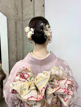 エディット トウキョウ(e.dit tokyo) 【e.dit tokyo macoto】着付けアレンジ袴ヘアタイトシニヨン