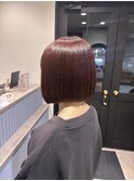 ぱつっとボブ
