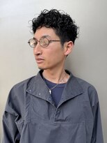 ヘアー アイス カンナ(HAIR ICI Canna)&nbsp;強めパーマ くせ毛風パーマ メンズパーマ / 井上