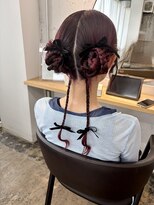 サイ(sai) 『甘すぎない大人可愛いツインカチモリ』☆塩崎