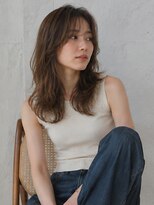 ドット ヘアー(dot.hair) レイヤーロング/シースルーバング/顔周りカット