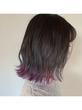 エトランジェ(Etrange) 10代20代人気愛され裾カラー×パープル