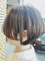 ブリスバイナチュラル(Bliss by Natural) 宇都宮美容室 Bliss by Natural 耳掛け ショート ボブ