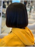 柔らか色っぽボブ