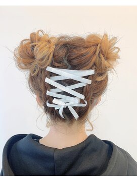 レア(Le'a) ツインお団子クマさんヘア