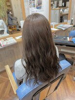 ヘアーズ ベリー 平野店(hairs BERRY) BERRY＿カーキグレージュ＿大人かわいい＿小顔＿20代30代40代