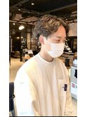 20代30代男性人気!2way無造作波巻きツイストスパイラルパーマ