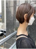 くびれ耳掛けショートハンサムショート