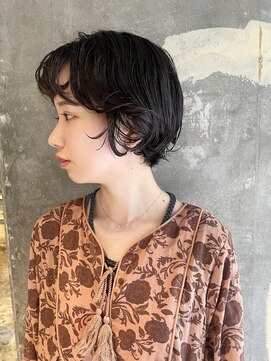 ハマモト ナチュラルに動きのあるパーマ