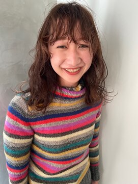 ガリカ 博多(Gallica) 【石河安奈】大人かわいいくせ毛風パーマ/ナチュラルパーマ