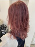 レイヤーカット ベリーピンク