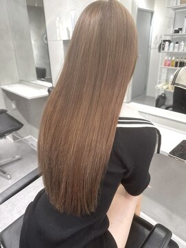 アルマバイロサ(ALMA by ROSA) ブラウンベージュ×シールエクステ/担当rui