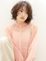 ユニカバイミリー(unica by milly)&nbsp;【unica緑地公園】ピンクベージュマチルダボブゆるふわパーマ