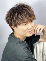 ヒロギンザ 大阪本店(HIRO GINZA) カラー×ツーブロック