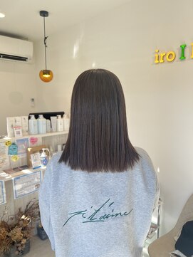 イロアイ(iro I) アッシュグレージュ