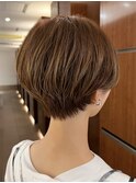 30代40代 広尾 白金 ショートカット 小顔 大人ヘア