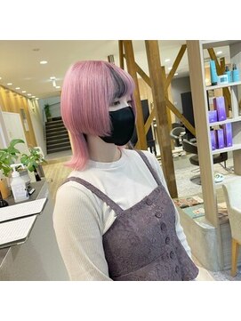アヴァンス ジェイアール和歌山店(AVANCE.) ハイトーン×ピンクカラー