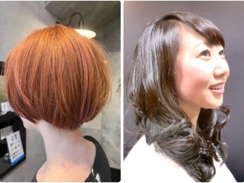 アット(At.)の写真/【絶壁・ハネなど解消】毎朝悩んでいたヘアセットの悩みが解決！骨格補正カット技術で、翌朝も楽に決まる♪