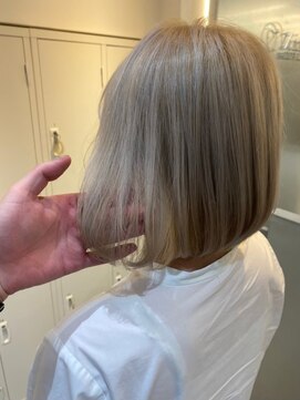 ジーナ 船橋(Zina) 髪質改善＊マチルダボブアッシュカラー＊美髪【Zina船橋】