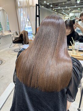 サンクチュアリー ウィズ コネクト(Sanctuary with connect) 髪質改善ストレート