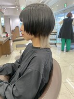 アッシュ 下北沢店(Ash)&nbsp;マッシュウルフホワイトベージュカラー