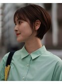 大人ショートボブ