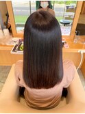 髪質改善ストレート／髪質改善/艶髪/まとまりup/サラサラ